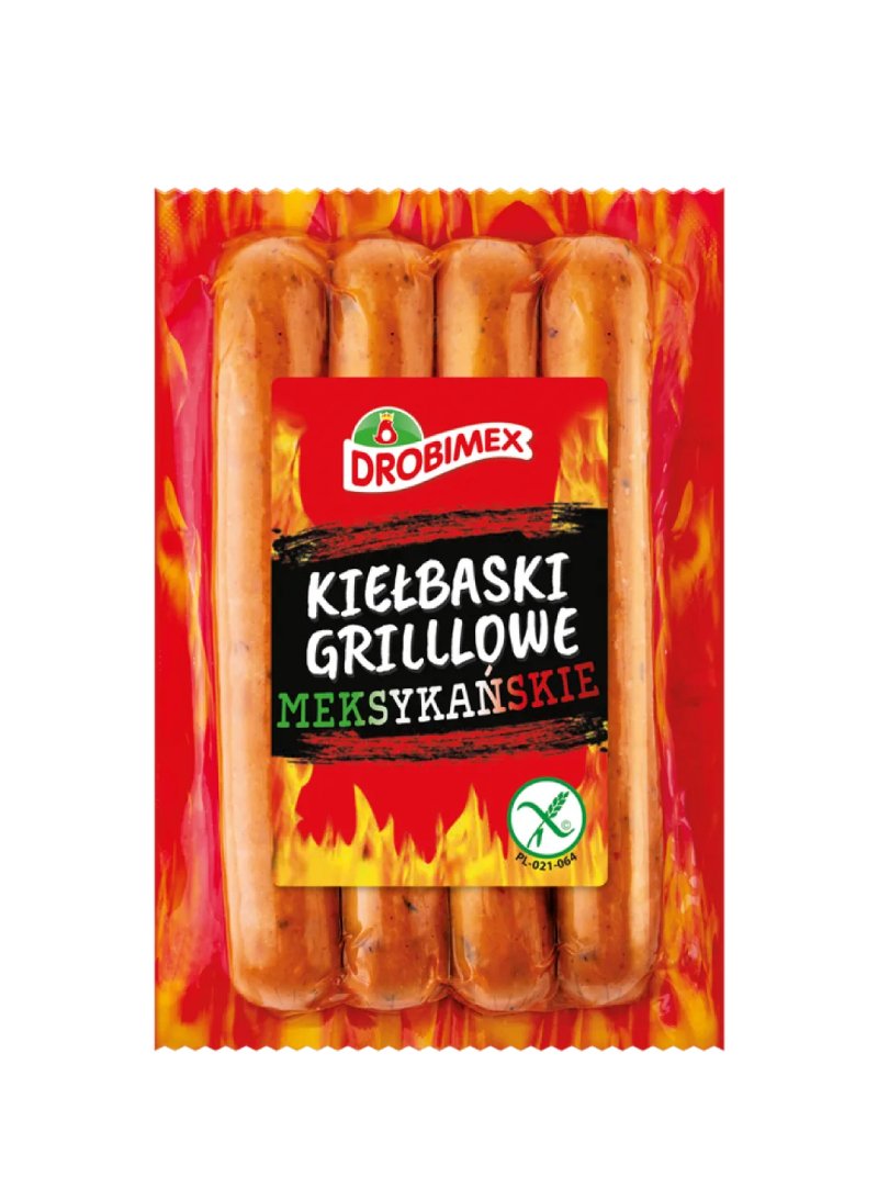 Kiełbaski grilllowe meksykańskie